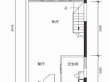 中梁v城市_1室2厅1卫 建面75平米