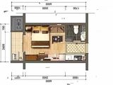 中洲理想仓_A-1户型 建面26平米