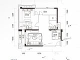 恒大锦苑_1室1厅1卫 建面86平米