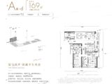 皇庭世茂裕玺_3室2厅3卫 建面169平米