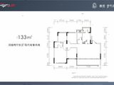 首开金地鹭鸣北湖_4室2厅2卫 建面133平米