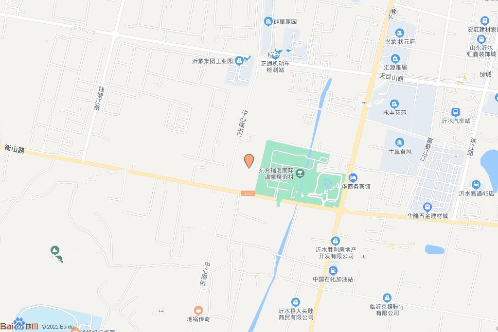 县城区中心南街以东、衡山路以北