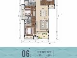 兆南东岸_3室2厅2卫 建面101平米