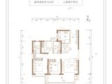 金地峯境_3室2厅2卫 建面122平米