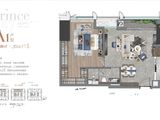 太子湾泓玺_1室2厅1卫 建面88平米