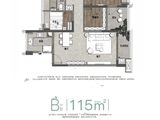 绿城汇银桂语兰庭_3室2厅2卫 建面115平米