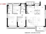 中国铁建星樾云涧_3室2厅2卫 建面129平米