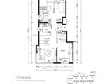 北京城建国誉燕园_3室2厅2卫 建面88平米