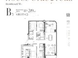 绿城外滩兰庭_4室2厅2卫 建面219平米