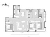 中海时光之镜_4室2厅2卫 建面185平米