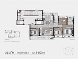 建发缦云_4室2厅2卫 建面162平米