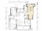 万科四季都会_3室2厅2卫 建面105平米