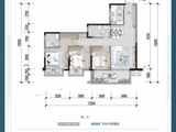 滨江壹号_3室2厅2卫 建面96平米