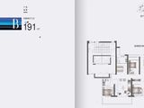 江山印_4室2厅3卫 建面191平米