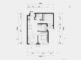 北京建工揽星樾_2室2厅1卫 建面74平米