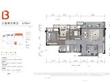 中建光屿_3室2厅2卫 建面94平米