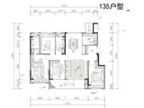 天璟融园_4室2厅2卫 建面135平米