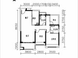 金地天润自在城_4室2厅2卫 建面106平米