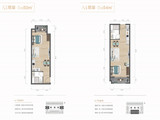 珺睿曼哈壹号_50/54㎡ 建面50平米